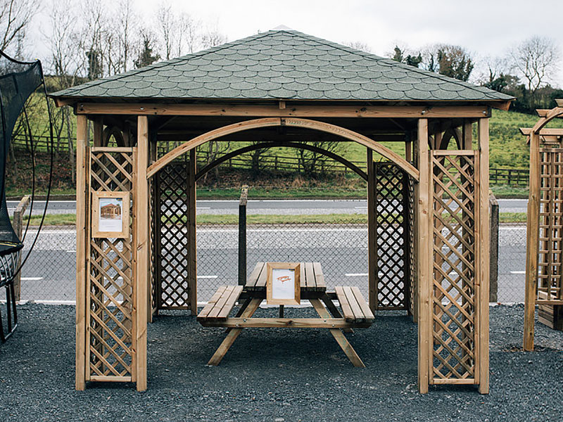 Tipperary Paving Centre - Timber Gazebo Furniture